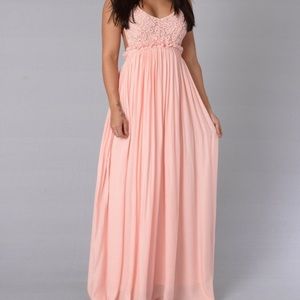 FashionNova Ancient Rome Dress Mauve